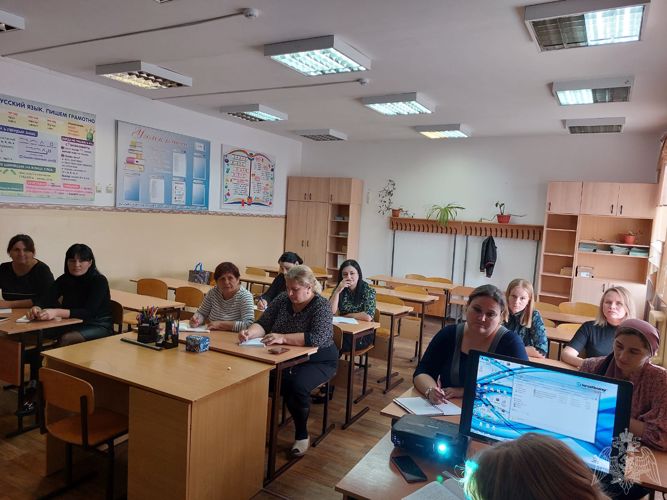 В ФГКОУ «СОШ 1 войск национальной гвардии Российской Федерации» заместитель директора по учебной работе Чантиева З.М. провела семинары