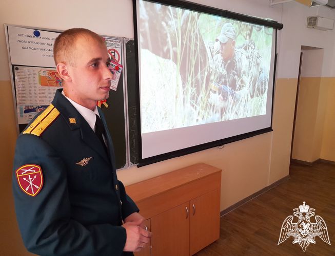 В Грозненской ведомственной школе проходят мероприятия акции «Дни Росгвардии»