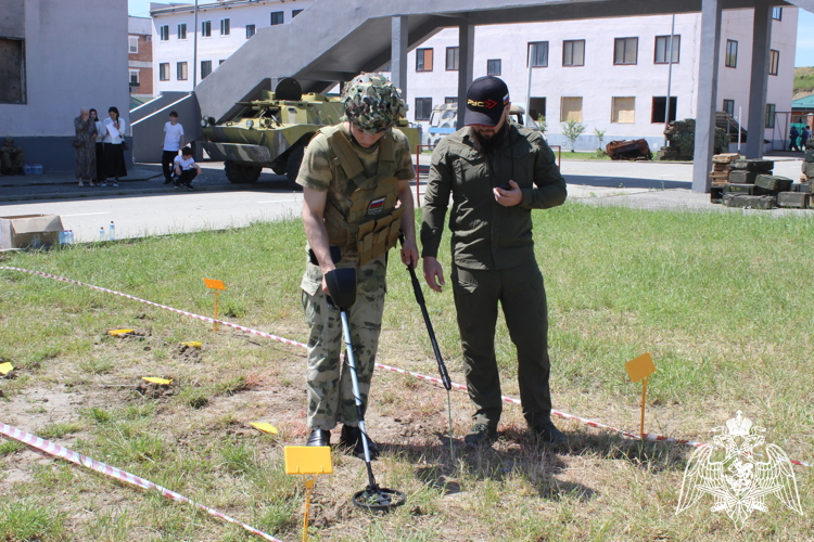 В Гудермесе прошел Региональный этап Всероссийской военно-патриотической игры «Зарница 2.0»