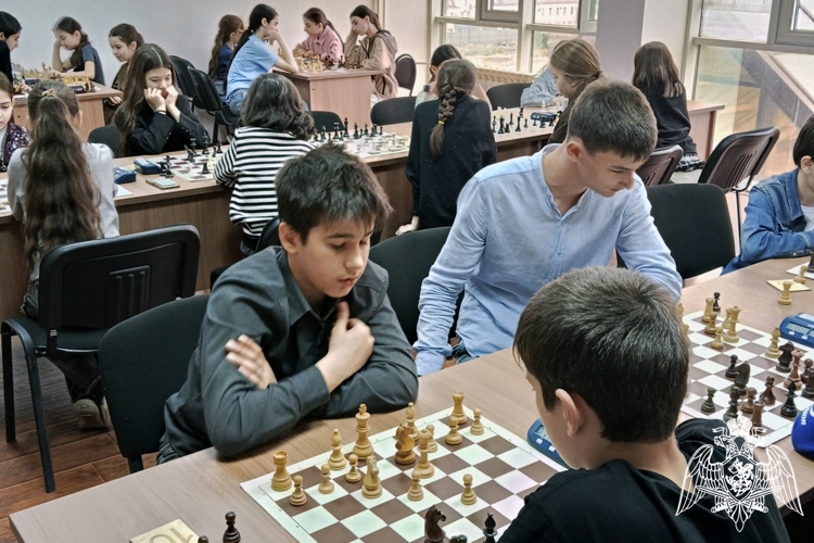 Ученики школы Росгвардии одержали победу на чемпионате Чеченской Республики по шахматам